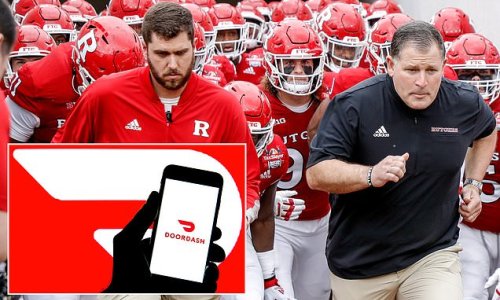 REVEALED: Rutgers football players 'spent $450,000 in lavish DoorDash deliveries', paid for by their university and New Jersey taxpayers... with orders including Outback Steakhouse, Red Lobster, pizza and chicken wings!