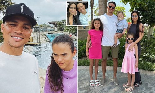 EXCLUSIVE: Jermaine Jenas says his daughter, 15, growing up in the US ...