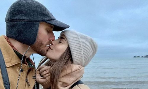 Lily Collins Shares A Smooch With Director Boyfriend Charlie Mcdowell Flipboard