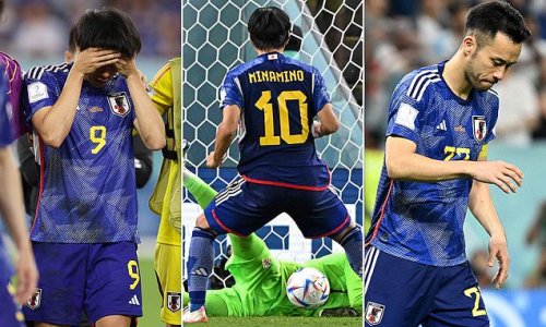 'It was too big for them': Pundits criticise Japan's woeful penalty technique after three of their four shootout attempts were saved to see their World Cup campaign ended by Croatia