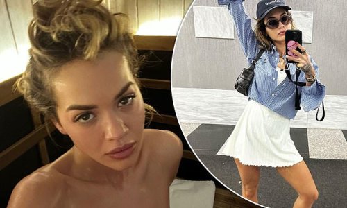 Rita Ora Sets Pulses Racing As She Strips Naked For Steamy Sauna Snap