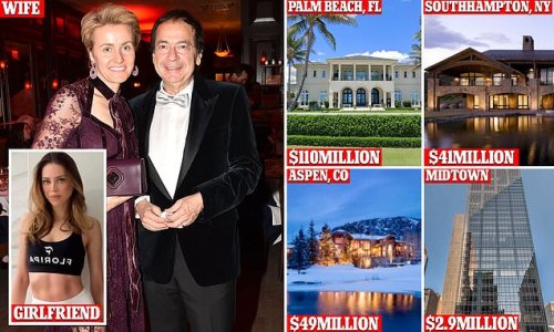 Hedge fund mogul John Paulson's divorce gets uglier as his Romanian wife turns down multi-billion-dollar settlement from the 66-year-old who is worth $4.8B after he started dating 34-year-old dietician: Attention turns to luxury real estate collection