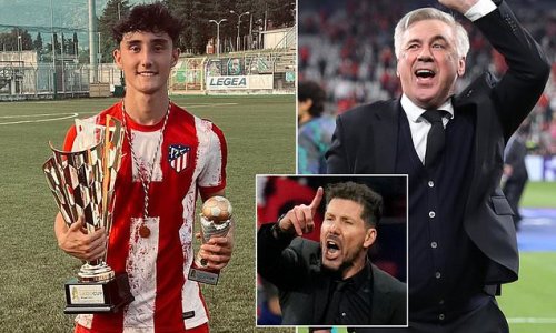 Real Madrid will 'break their non-aggression pact with Atletico Madrid by signing outstanding teenage talent Jesus Fortea from their city rivals' academy... and it could be the start of a series of bad-blooded transfers'