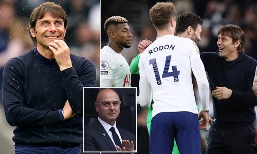 Antonio Conte 'decides to STAY at Tottenham after holding talks with managing director Fabio Paratici'... handing the north London club a major boost ahead of their return to the Champions League next season