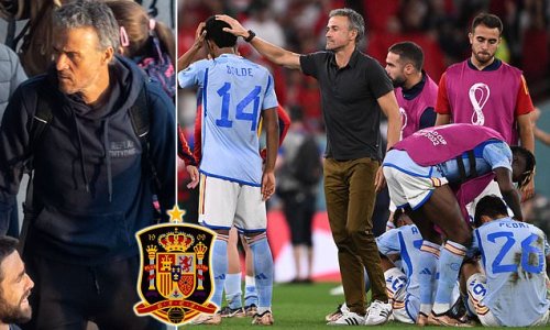 BREAKING NEWS: Spain AXE manager Luis Enrique over their shock World Cup exit, less than 24 hours after he landed back from Qatar, after his 1,000 penalty plan failed and fans fumed over playing style