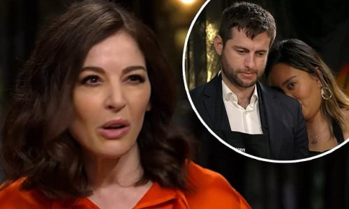 My Kitchen Rules couple Steven and Frena left devastated as 'heartbroken' Nigella Lawson slams their Malaysian corn pudding with a twist: 'You've taken the flavours away'