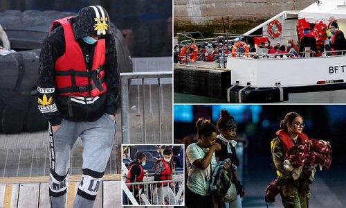 Another 100 migrants including a baby are picked up in Dover after being rescued from a boat overnight as over 18,000 migrants have arrived so far this year and MPs demand Rwanda plan is restarted as soon as possible