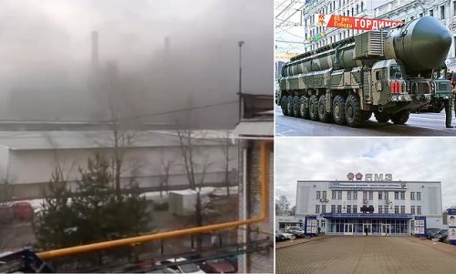Fire breaks out at nuclear missile engine factory in Russia, with hundreds of workers evacuated