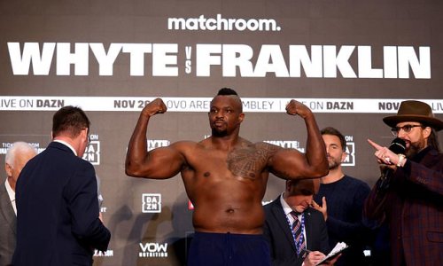 Dillian Whyte is FUMING with news that he will NOT get his ‘promised’ Anthony Joshua rematch as his domestic rival is set to face American Jermaine Franklin - who Whyte just beat - on April 1