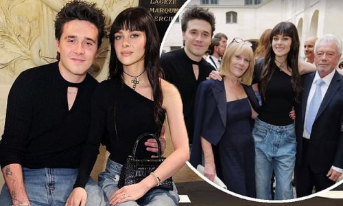'I love you all so much!' Victoria Beckham sends heartfelt message to son Brooklyn and Nicola Peltz after they squashed feud rumours with reunion at her debut PFW show