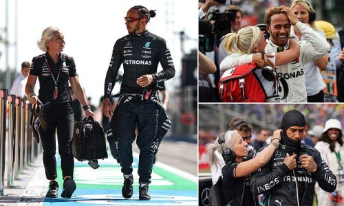 Lewis Hamilton parts ways with his long-time trainer Angela Cullen ahead of the Saudi Arabian Grand Prix after being inseparable for seven years - and they even spent lockdown together in the F1 star's motorhome