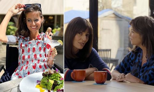 'I'm in awe of her': Davina McCall praises 'miraculous' friend Dame Deborah James, 40, for tireless campaigning after Tesco and Andrex pledge to put bowel cancer symptoms on toilet paper packaging