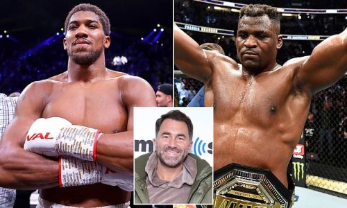 Eddie Hearn HAS held talks with Francis Ngannou and believes he 'should fight Anthony Joshua'... and the former UFC heavyweight champion could seal 'the greatest upset of all time' by beating the Brit