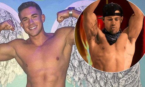 Stripper Will Parfitt drives women crazy with his 'uncanny resemblance' to Magic Mike star Channing Tatum - but do you agree?