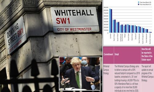 WFH forever? Whitehall will only have space for HALF of civil servants