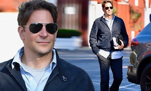 Bradley Cooper enjoys a solo Sunday and shops for books after breakfast in Los Angeles