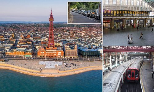 Stay away from the SEASIDE! Rail firms warn strikes will restrict Saturday services while lines that are running will be 'overwhelmed' as thousands head to the coast for sunny weekend away