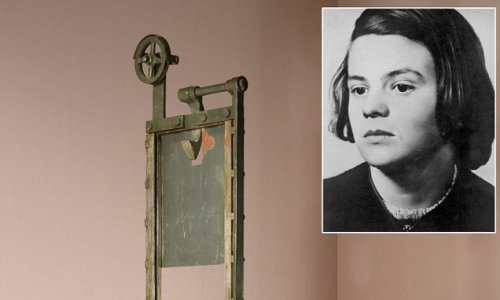 Found, guillotine used to kill Hitler's enemies: But will device that executed heroine, 21, go on show?