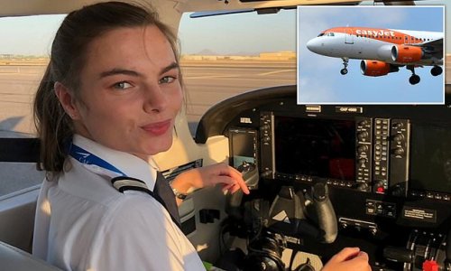 Trainee easyJet pilot, 21, died after she was bitten by a mosquito on her forehead and developed an infection which spread to her brain, inquest hears