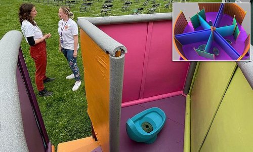 Women's urinal is six times quicker to use than a traditional toilet