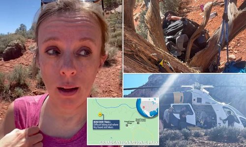 Mystery as at least 118 Grand Canyon tourists 'are struck down with highly contagious norovirus' in two months: Woman describes calling chopper after finding group violently vomiting
