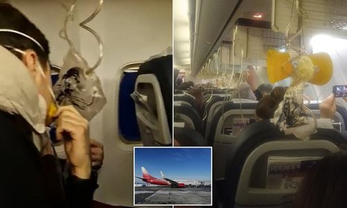 Panic On Passenger Flight As Some Oxygen Masks Fail While Plane Plunges 25000ft At Incredible 5912