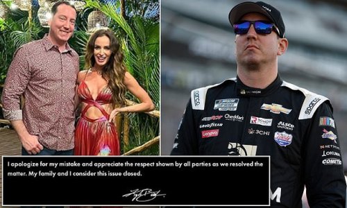 NASCAR's Kyle Busch apologizes for his detainment at a Mexican airport after a handgun was found in his luggage - but says he considers matter 'closed' despite local authorities sentencing him to THREE YEARS in jail