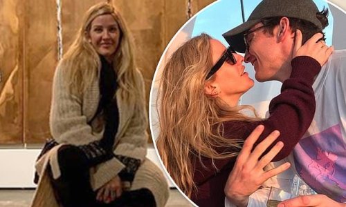 Ellie Goulding and Caspar Jopling admits they 'barely said a single word' on their first date