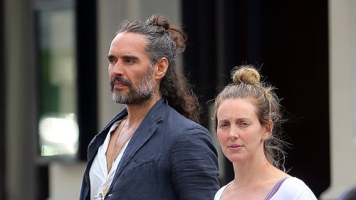 NADINE DORRIES: How can Russell Brand's wife stand by a man accused of sending a car to pick up a girl of 16 from school?