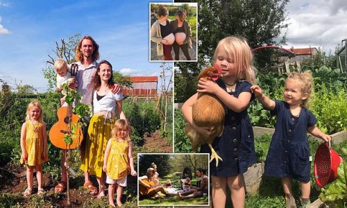 Parents reveal they've started their own commune with another family where they help raise each other's children and live off home grown food - and hope to invite MORE people to join in future