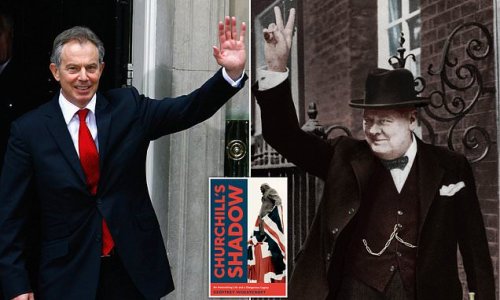 GEOFFREY WHEATCROFT: How Tony Blair hijacked Churchill's legacy