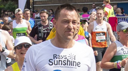 Chelsea legend John Terry suffers every runner's worst nightmare with painful problem during the London Marathon