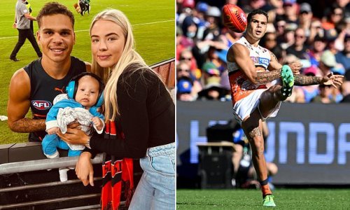 AFL in shock as GWS Giants star Bobby Hill is diagnosed with cancer aged just 22 – as forward is set to have surgery just days after playing Brisbane