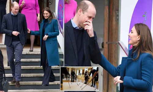 Kate Middleton and Prince William visit the Foundling Museum