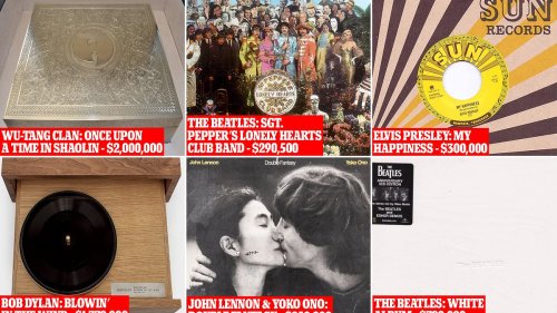 Do you have one of these gathering dust in your attic? The 10 most valuable records of all time,...