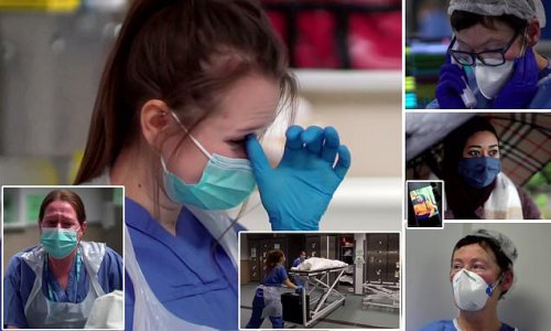 Hospital mortician breaks down at 'conveyor belt' of dead bodies