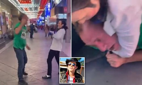 Just Beat it! Michael Jackson impersonator takes down tourist