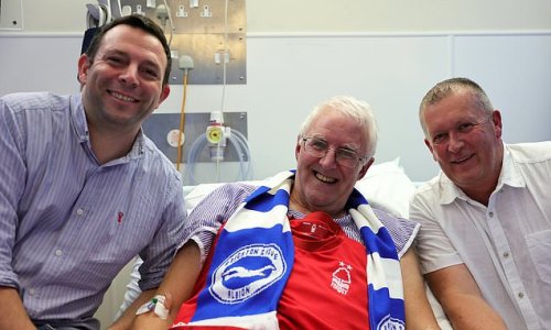Bob is the seventh fan to suffer a cardiac arrest at Brighton’s football ground — and they all survived! The doctor who was on the scene PROFESSOR ROB GALLOWAY says it’s thanks to the speedy use of simple skills we can all learn
