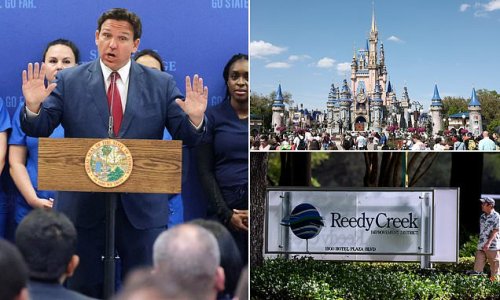 Florida Gov. Ron DeSantis says the STATE will take over Disney's Reedy Creek Improvement District instead of saddling counties with $1B bond debt after he stripped the company of its special tax privileges