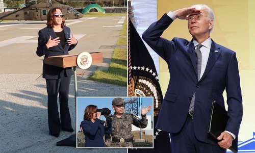 Can't take them anywhere! VP Kamala Harris says U.S. has a 'strong alliance with NORTH Korea' - in another White House gaffe - 24 hours after President Biden tried to pick out dead congresswoman in crowd