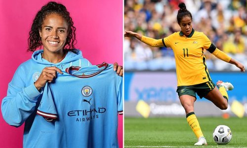Aussie soccer prodigy wins a HUGE contract with Manchester City after first cracking the international big time aged just 15