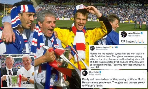 Alan Shearer leads tributes to Walter Smith following his death