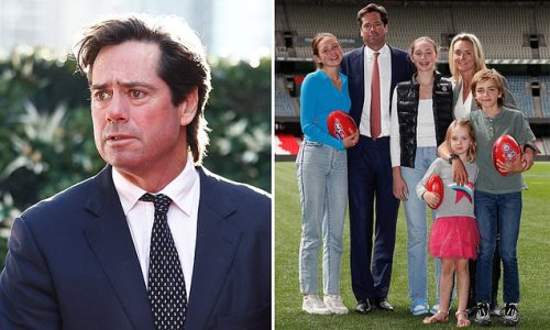 Gillon McLachlan reveals his dad was not a 'caring father' as he opens