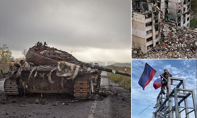 Ukraine claims more than 60,000 Russian soldiers have been killed and 2,300 tanks destroyed as they fight back Russian invasion - and Zelensky declares recaptured Lyman is 'fully cleared' of Putin's forces