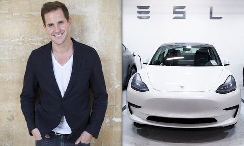 Historian Dan Jones says his Tesla is used as a 'hotel' by an intruder