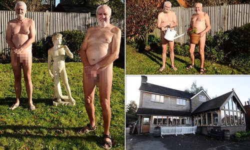 Private dinner for 22 naturists in pub is cancelled… after locals complain the sight of naked people through the windows may distract passing drivers
