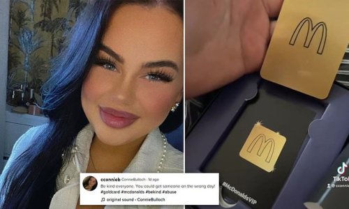 Trolls mock McDonald's superfan after she won free meals for a year