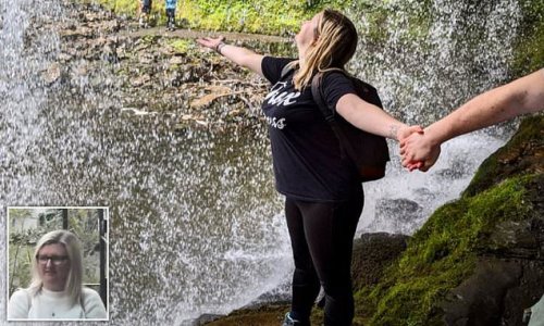 Woman fighting for £250,000 payout over car crash she said left her disabled loses case after she is spotted enjoying four-hour waterfall walk and volunteering at music festival