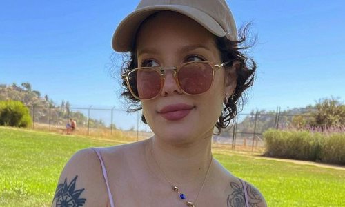 Halsey shares a sweet photo breastfeeding her newborn son