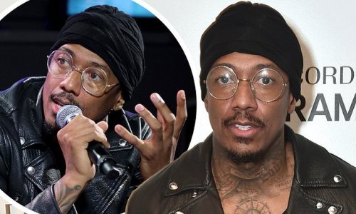 Nick Cannon opts for a rock look in a black leather jacket while attending the Hip Hop & Mental Health event at The GRAMMY Museum in Los Angeles